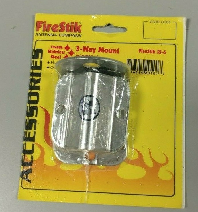 FireStik SS-6 3-Way Mount | For CB antennas