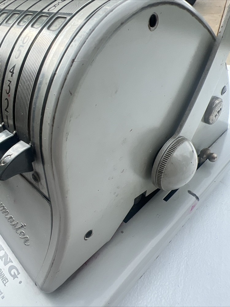 Vintage Paymaster Series S-1000 Check Writer