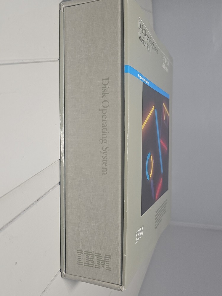 IBM DOS 3.30 Disk Operating System 1987: 1st Edition / 5.25 Software Disks Read