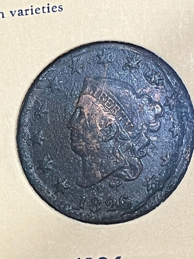 1826/5 Large Cent