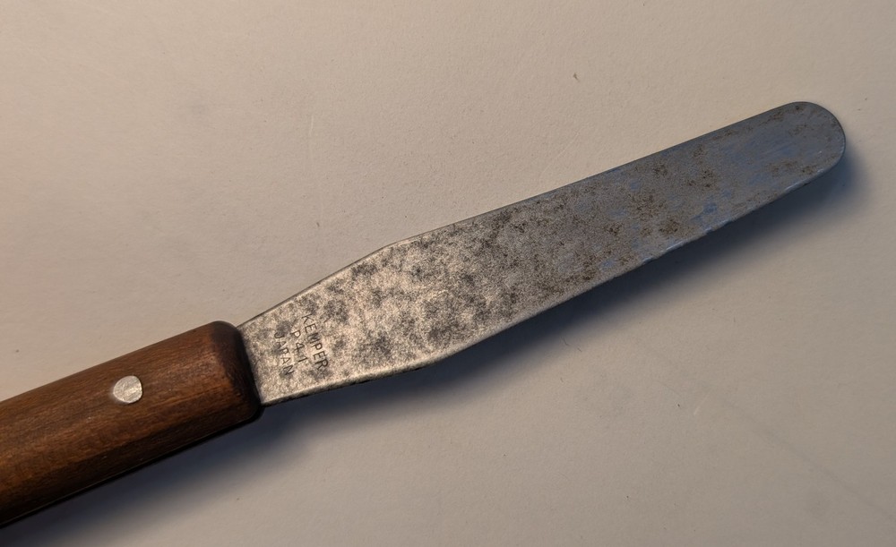 Vintage Kemper Tools P41 3" Palette Knife