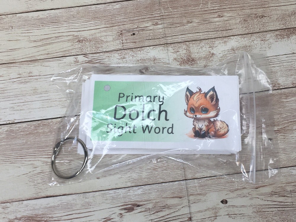DIY PRINTED /UNCUT Literacy Learning Resource Dolch Primer [Kindergarten]