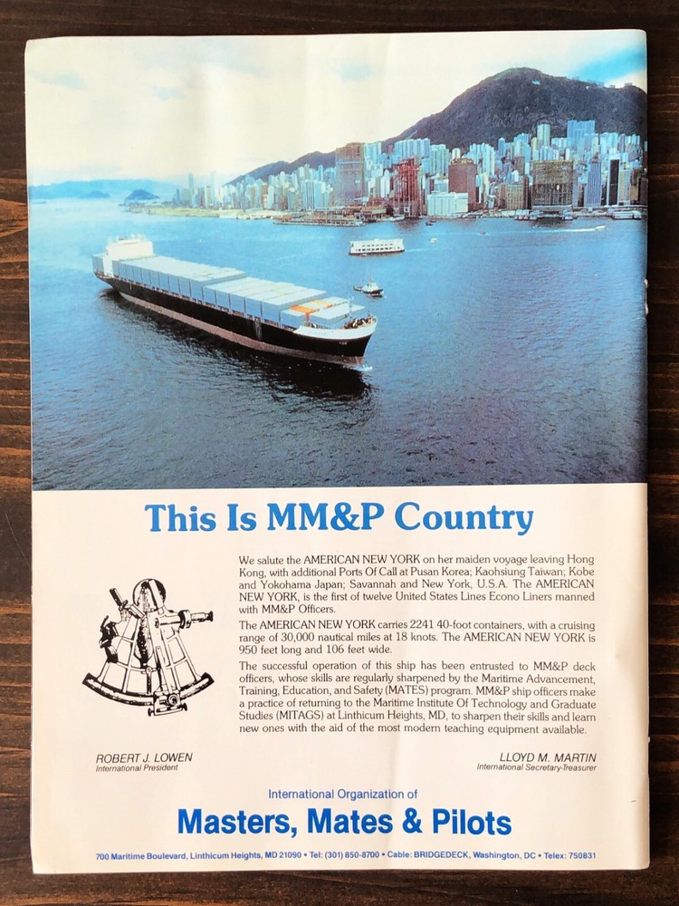 Sea History Magazine - Spring 1986