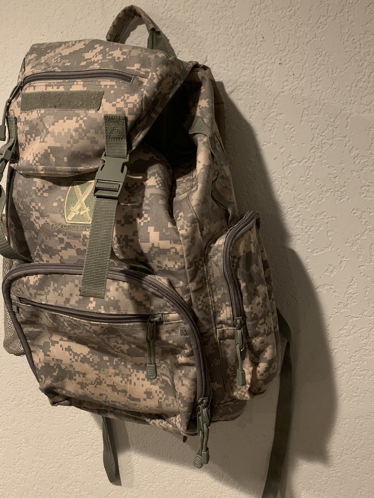 US ARMY Task Force Mountain Tactical Digital Camo Backpack