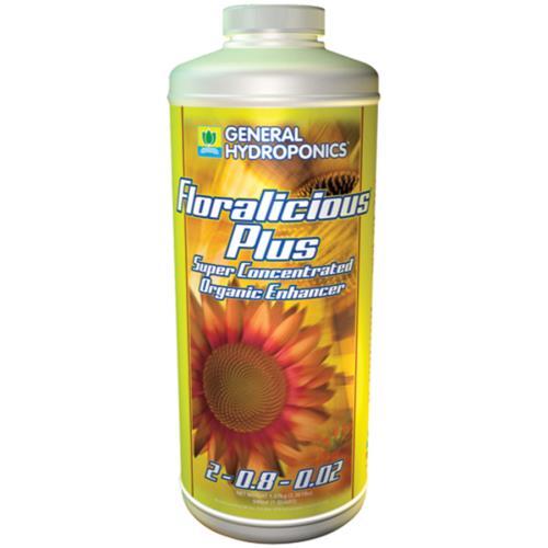General Hydroponics Floralicious Plus 1 Pint 16oz -GH microbe root grow nutrient