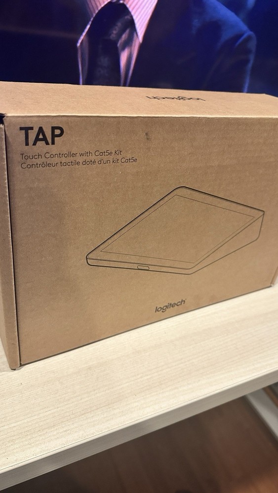 Logitech Video Conferencing Touch Controller TAP Conference Room Office Kit Set