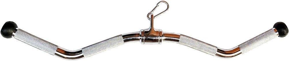Barbell Multi-Exerciser Cable Attachment For Cable Machines Lat Pull Down Bar