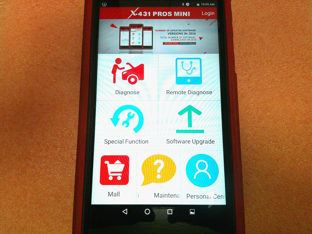 Launch X-431 Pros Mini Auto Smart Diagnostic Tool