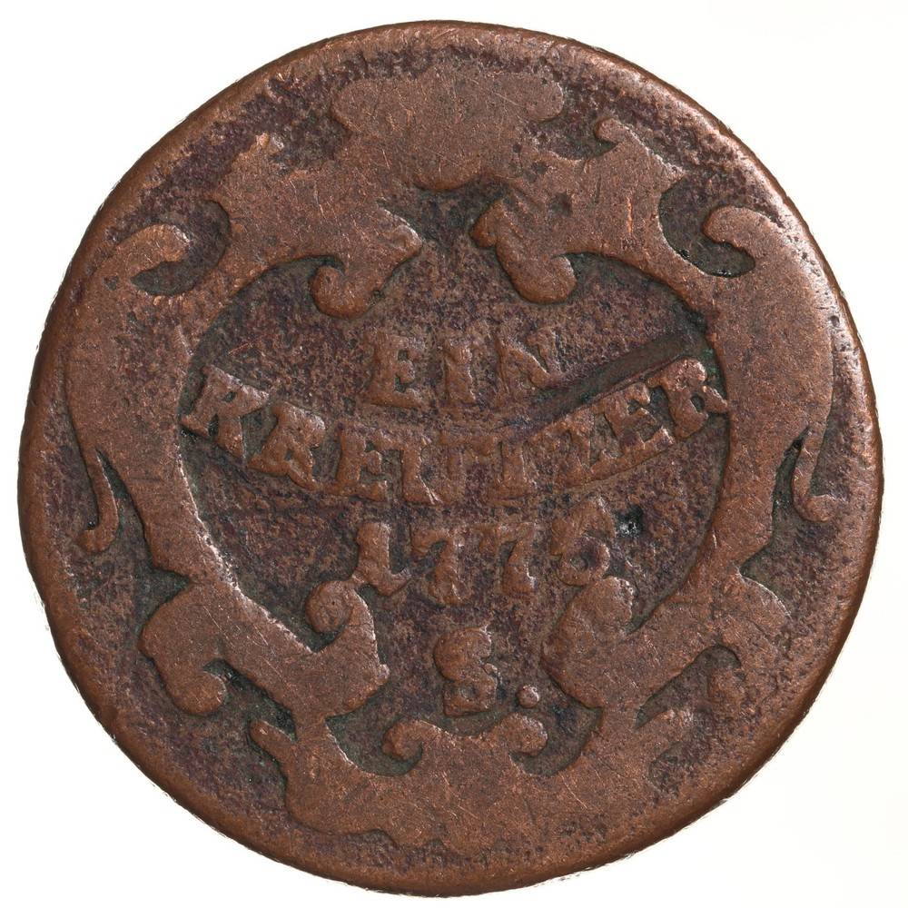 1776 Austria 1 Kreuzer