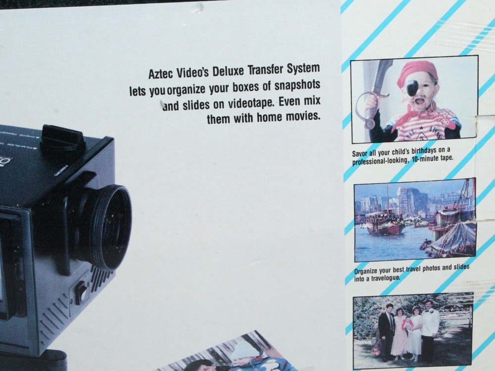 Aztec Deluxe Video Transfer System, New in Box