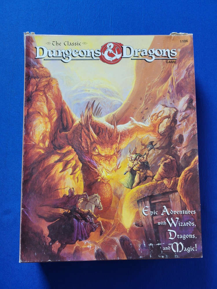 The Classic Dungeons and Dragons Game Box Set (Box Only)
