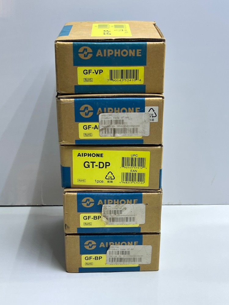 AIPHONE 2xGF-BP + GF-VP + GT-DP + GF-AP WALL PANEL