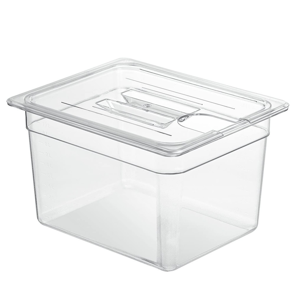 11L Sous Vide Container with Lid for Immersion Circulators - Polycarbonate Kit