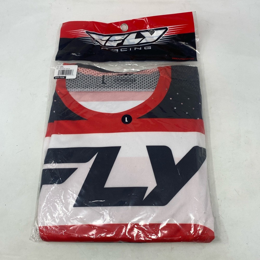 FLY Racing Lite Jersey Red/White/Black Large