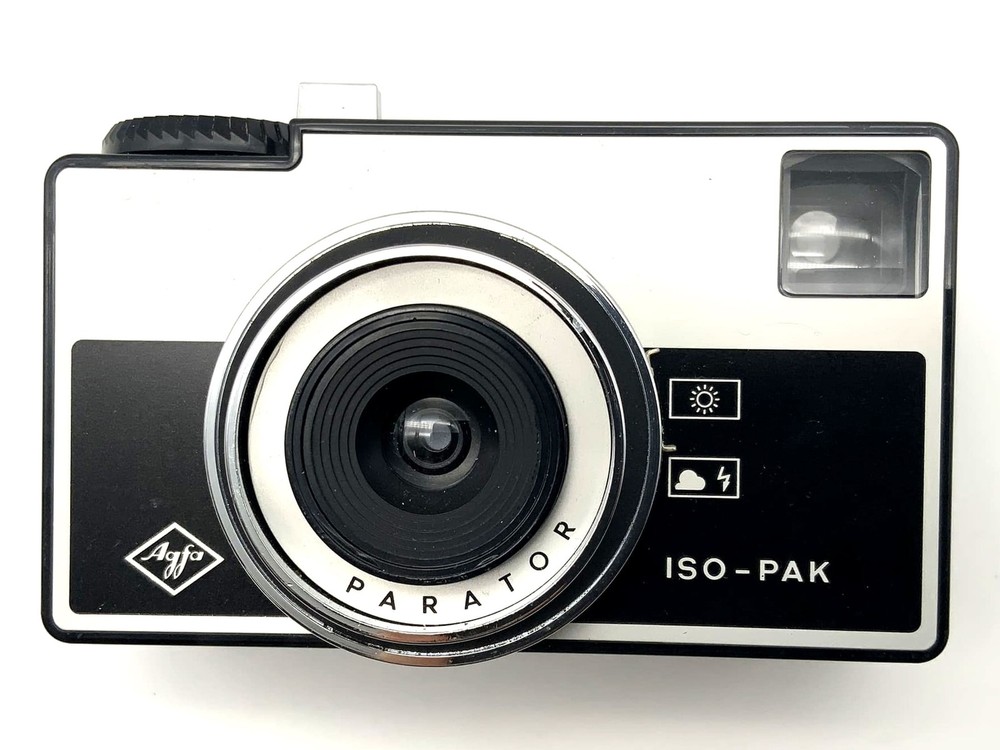 Agfa Iso-Pak Viewfinder Camera With Parator 35Mm Compact Camera
