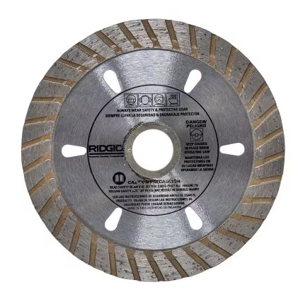 RIDGID 4 in. Turbo Diamond Blade