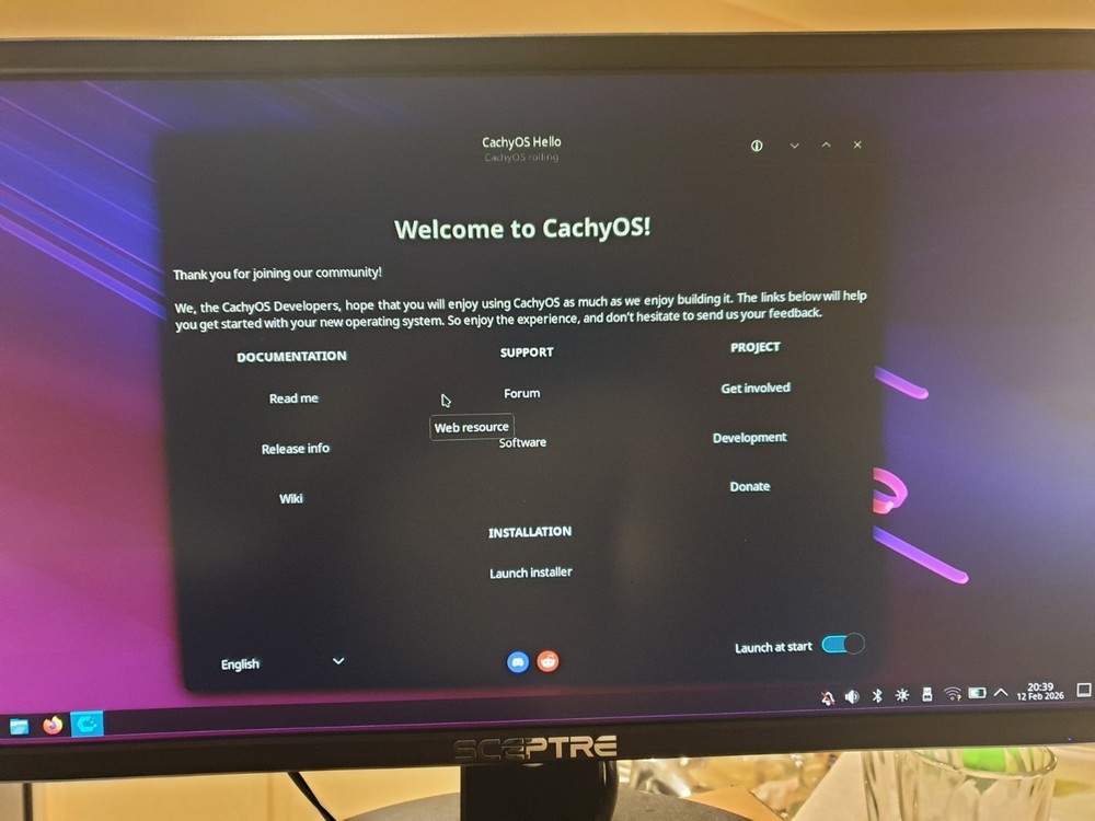 Linux CachyOS Desktop Edition 260124, Bootable Live and Install USB Flash Drive