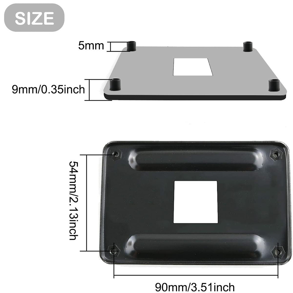 AM4 CPU Heatsink Bracket Backplane, Socket Retention Mounting Bracket Backplane