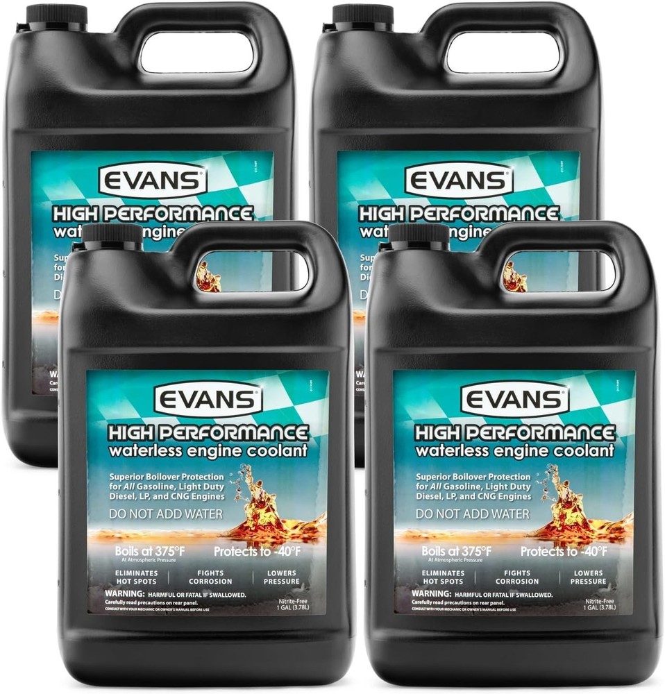 Coolant High Performance Waterless Coolant, 4 Gallon Pack