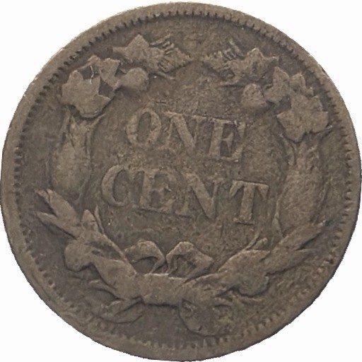 1858 U.S. Flying Eagle One Cent - Very Nice Coin
