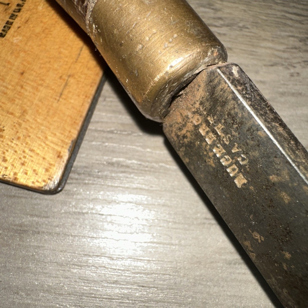Buch Brothers Bevel Edge Wood Chisel Tool Wood Handle
