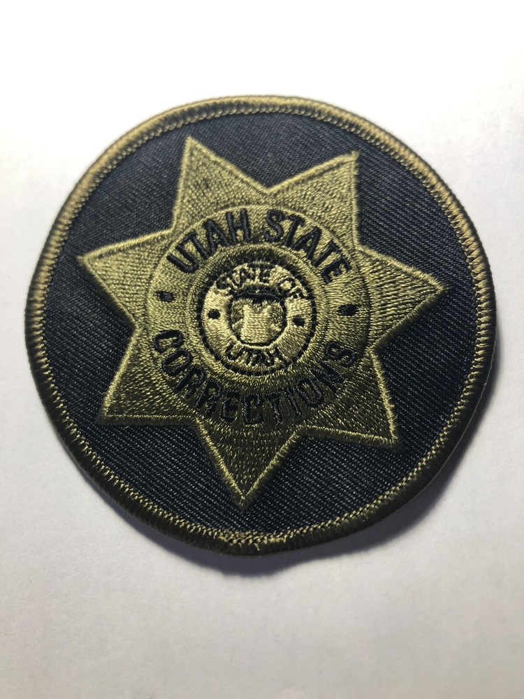 Utah State Corrections Patch ~ Subdued Colors