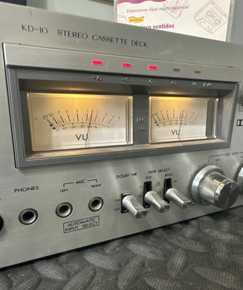 JVC KD-10J Vintage Cassette Deck
