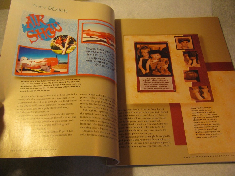 Fast and easy scrap booking Memory Makers Made Easy Special Issue fall 2002