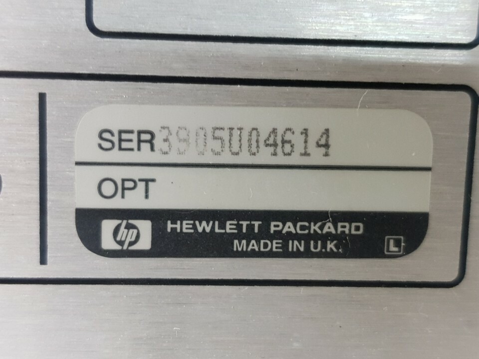 HP 8508A : Vector Voltmeter(4614)