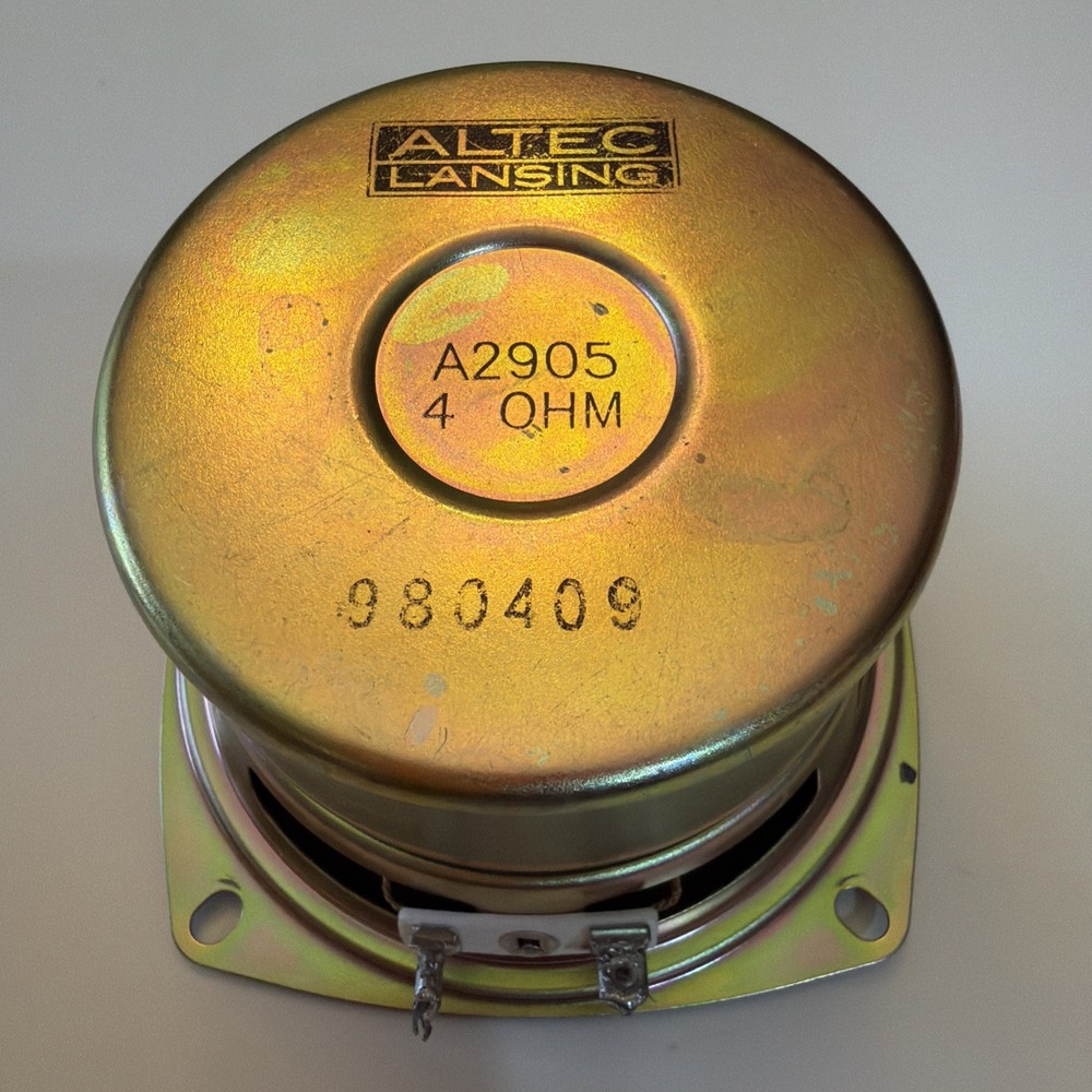 Altec Lansing A2905 4-Ohm Replacement Speaker Driver - Tested & Functional