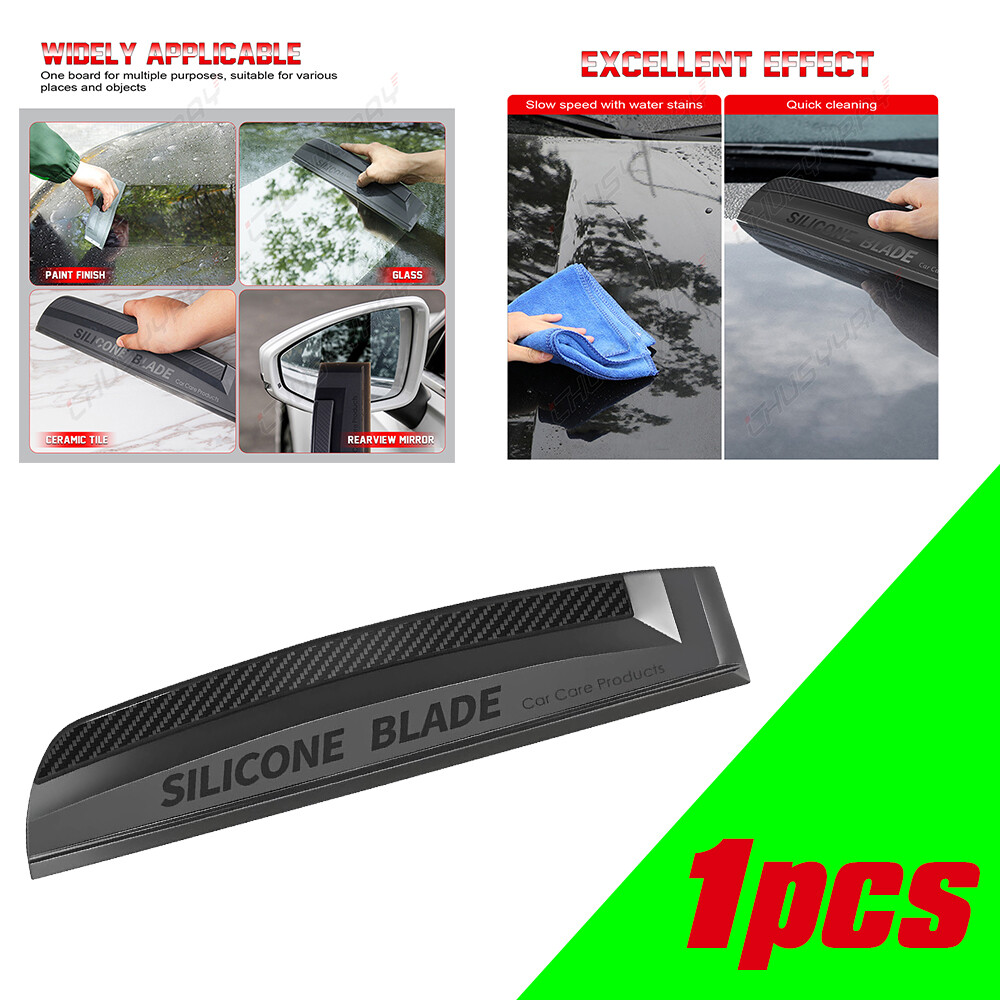 Non-Scratch Flexible Silicone Handy Squeegee Car Wrap Tools Water Window Wiper