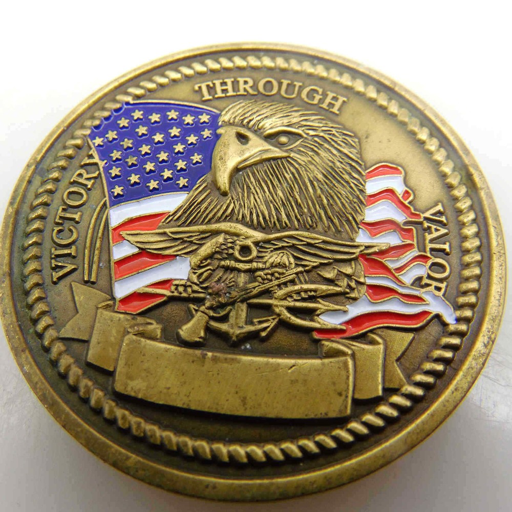 TEN SEAL TEAM CHALLENGE COIN