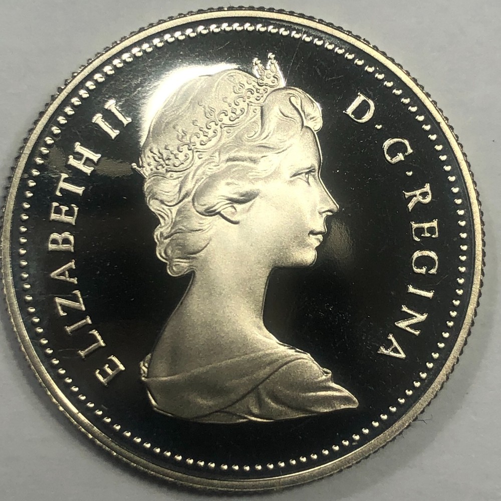 1981 Canada Proof Twenty Five Cent Foreign Coin #2013