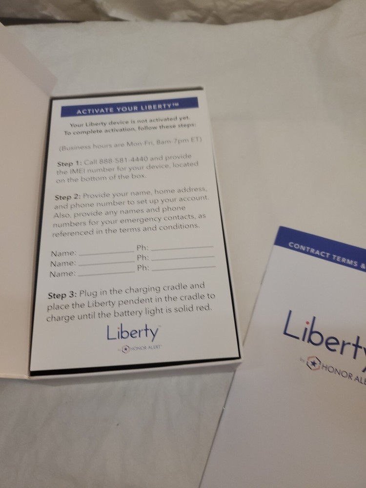 Liberty Honor Alert Mobile Medical Alert System