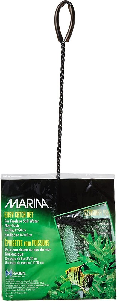 Marina Easy Catch Net 8 " Wide Net with 16" Long Handle