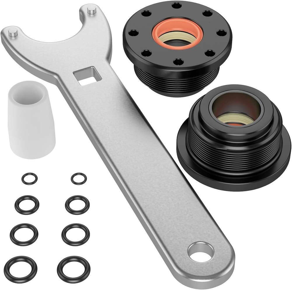 for Seastar Hydraulic Steering Cylinder Seal HS5157 + Bracket Puller + Bleed Kit