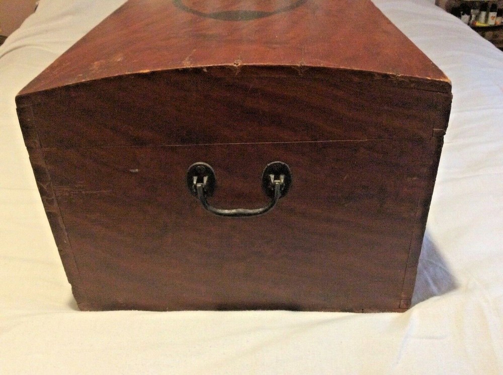 Vintage Walnut Trunk