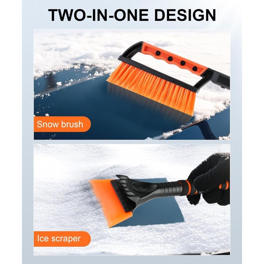 Ice Scraper and Snow Brush for Car Windshield, Snow Scraper for Enhanced version