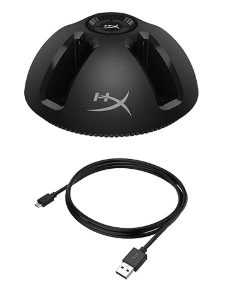 HYPERX CHARGEPLAY QUAD JOY-CON CONTROLLER CHARGER FOR NINTENDO SWITCH - GREY