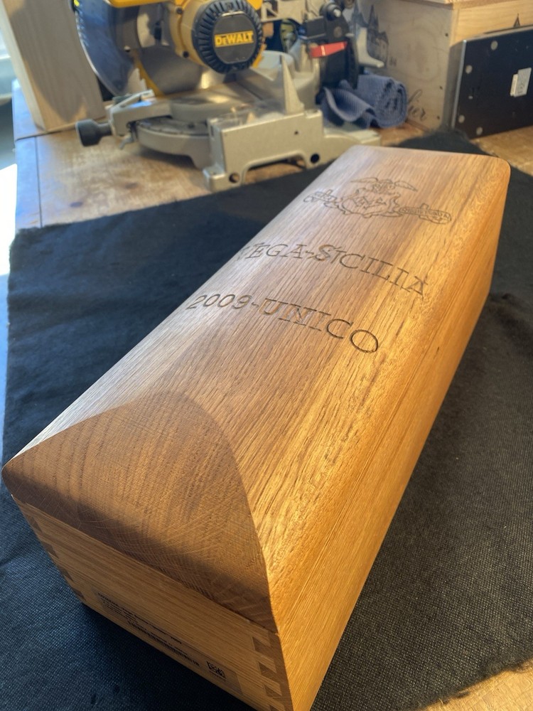 Wooden Wine Box, Spain