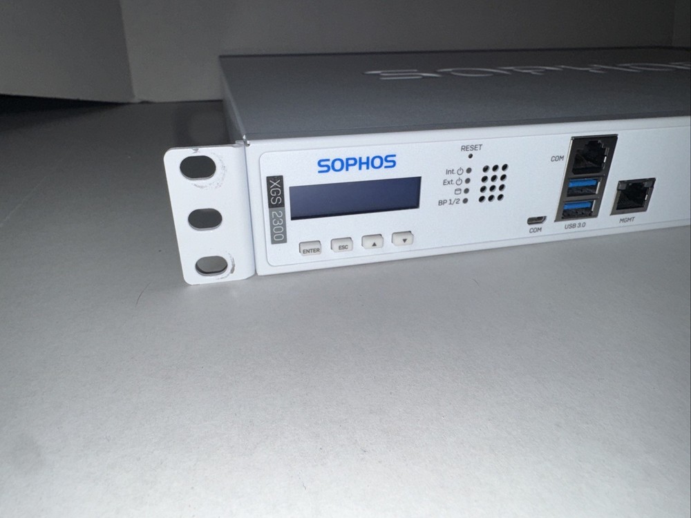 SOPHOS XGS 2300 Network Security Firewall - All Tested Working Read Below