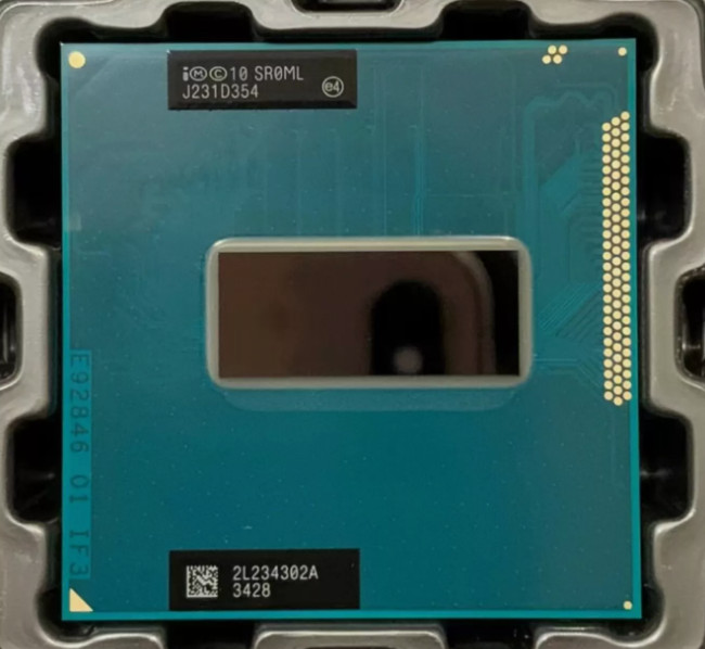 Intel Core i7-3720QM CPU Quad-Core 2.6-3.6GHz 6M