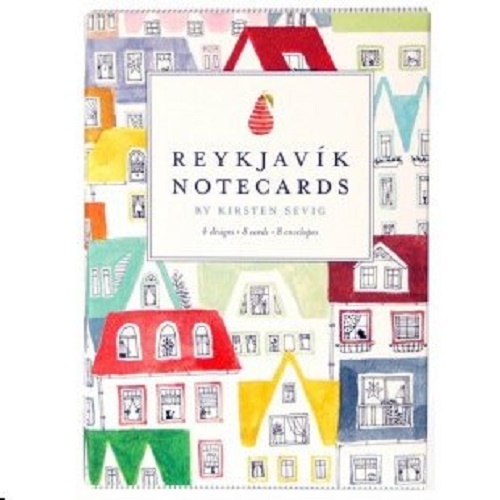 Reykjavik Notecards Set, NEW
