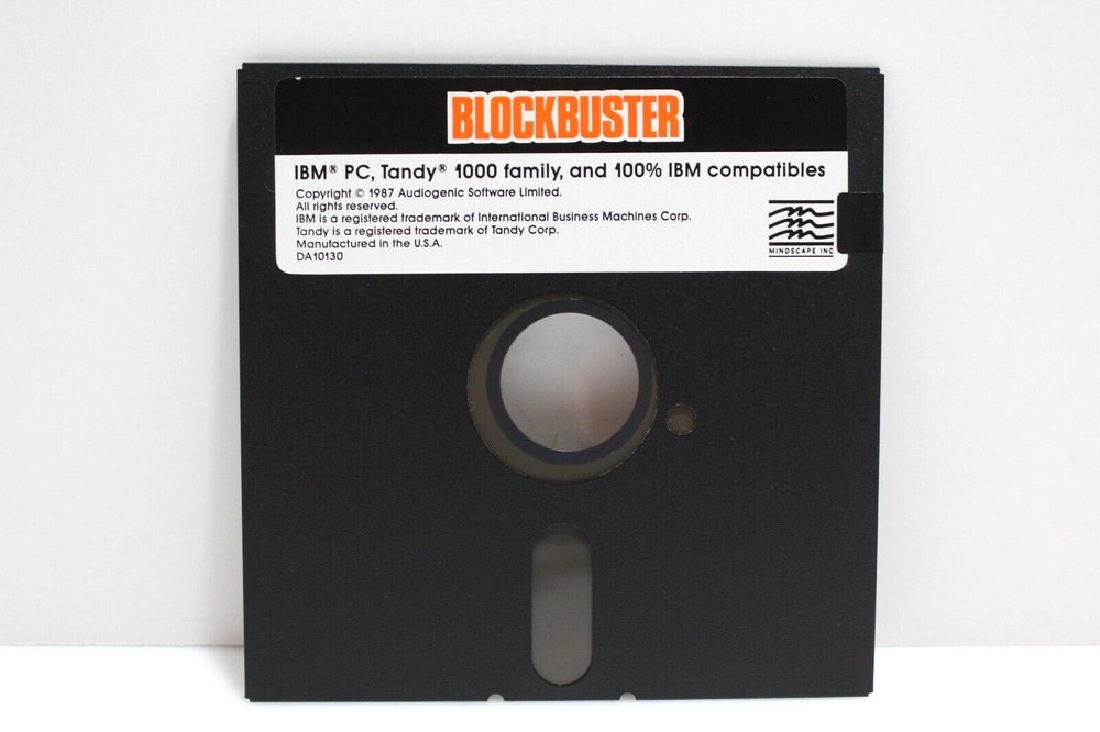 blockbuster - IBM, PC - 5 1/4" Floppy Disk Only