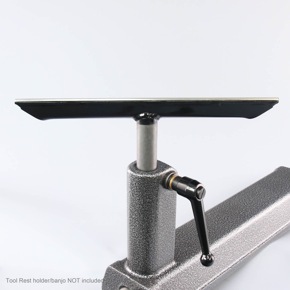 Robust, Low Profile Tool Rest, 12" Wide, Short Post, Authorized Seller