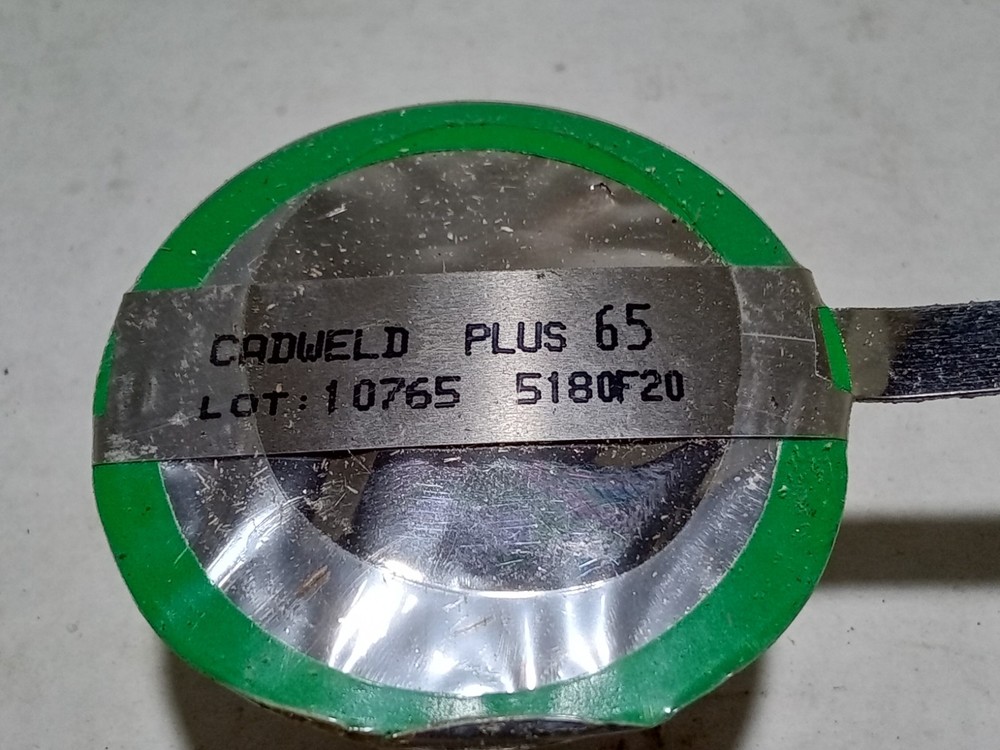 Erico 65PLUSF20 Cadweld plus Weld Metal (H2A)