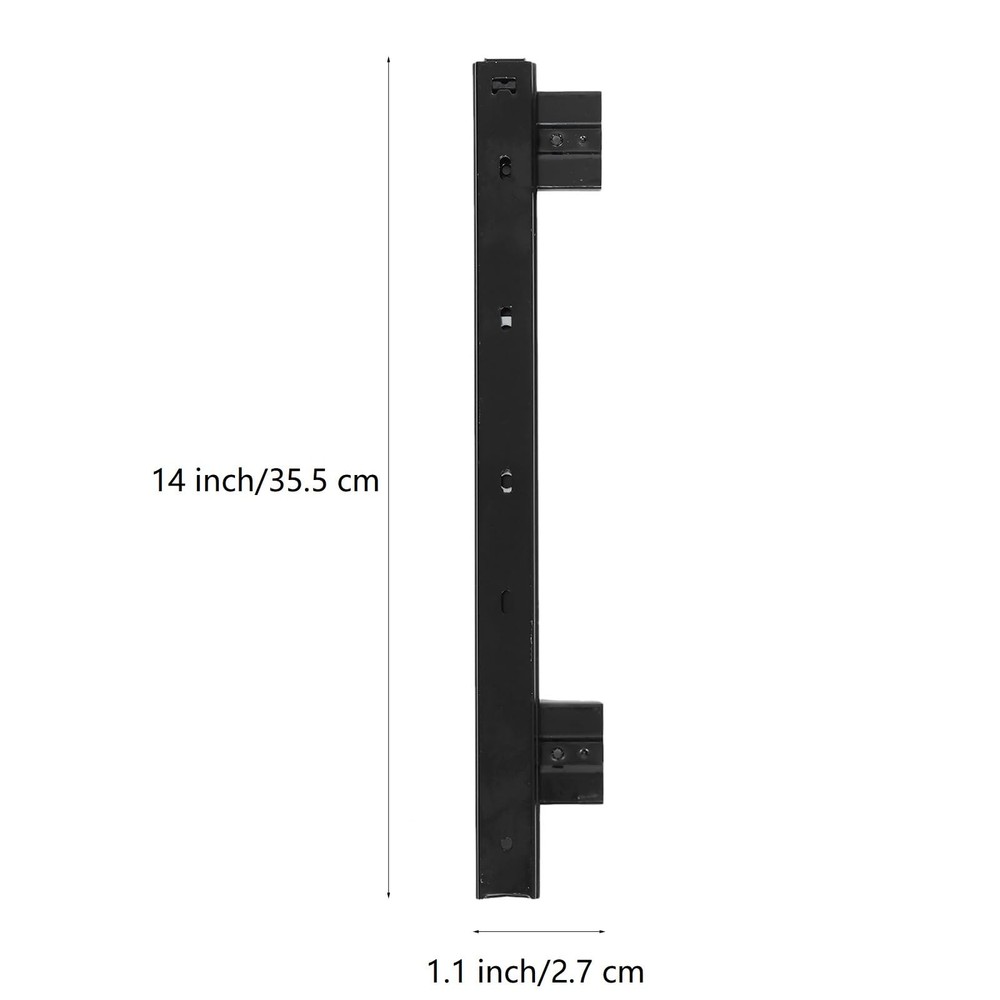 Under Desk Keyboard Tray Slide Adjustable Computer Keyboard Rail