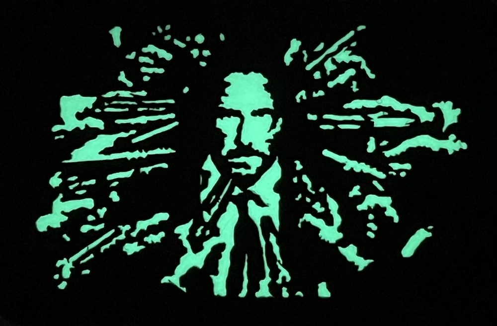 John Wick Patch - Tactical Morale Patch - Glow in the Dark Wick Gun Patch