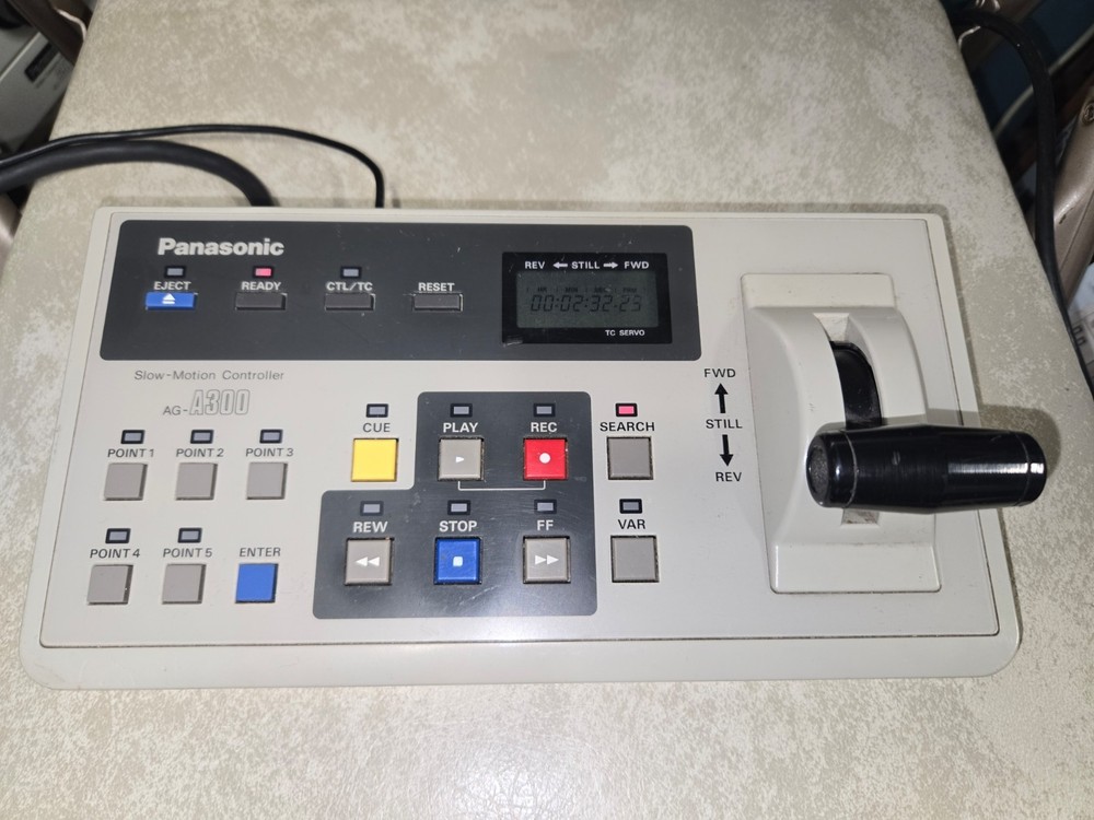 Panasonic AG-A300 Slow Motion Edit Controller w/Power Supply - TESTED!
