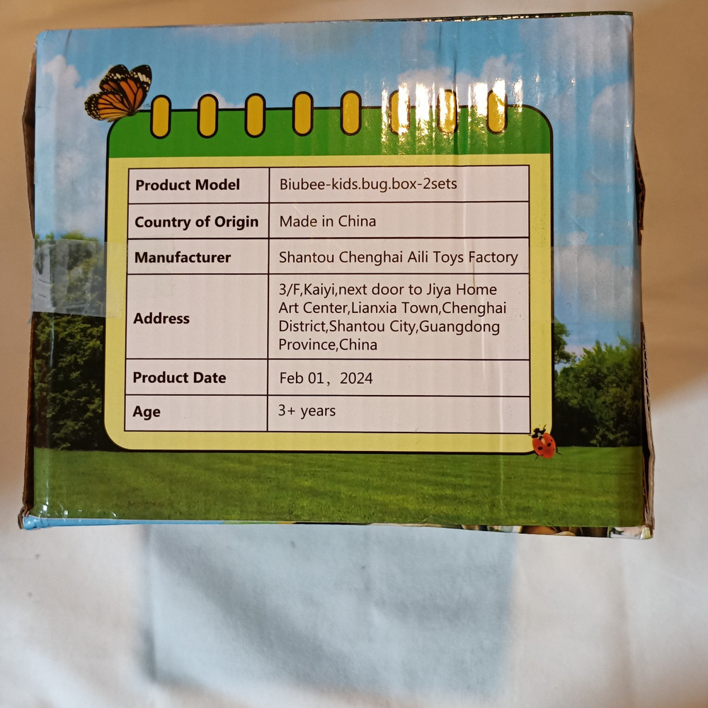 Biubee Bug Catcher for Kids 3+ Box includes 2 Sets 8pcs